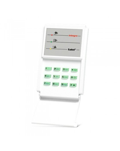 Satel INT-S-GR numeric keypad RS-485 White