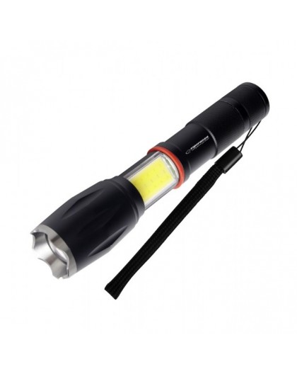Esperanza Dione Black Hand flashlight LED
