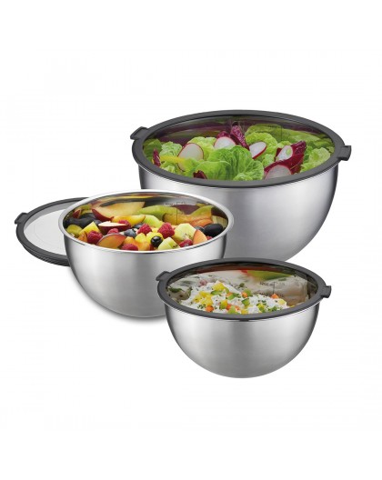 GEFU 89430 food storage container Round Set 8 L Stainless steel 1 pc(s)