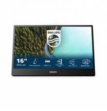 Philips 3000 series 16B1P3302D/00 computer monitor 39.6 cm (15.6") 1920 x 1080 pixels Full HD LED Black