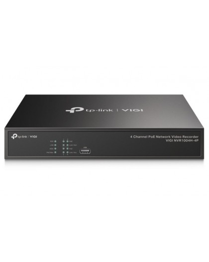 TP-Link VIGI 4 Channel PoE+ Network Video Recorder