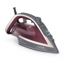 Tefal Ultragliss Anti-Calc Plus FV6840 Steam iron 2800 W Purple, Silver
