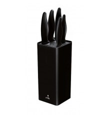 Smile SNS-6 6-piece block knife set black