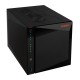 Asustor AS5404T NAS/storage server Intel® Celeron® N5105 4 GB DDR4 0 TB ADM Black