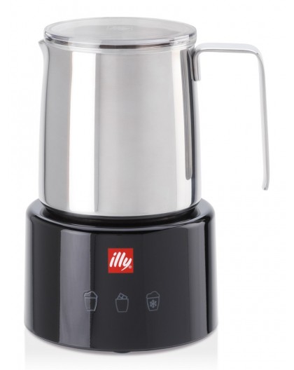Illy 23760 milk frother/warmer Black, Stainless steel