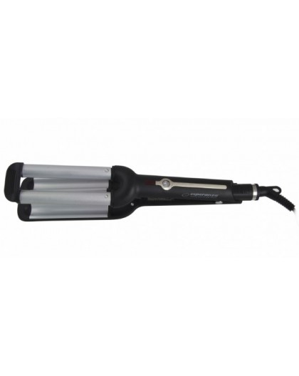 Esperanza EBL013 hair styling tool Curling iron Black, Silver 55 W 1.8 m