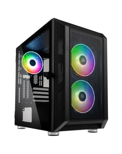 Kolink Citadel Mesh RGB Micro-ATX case - black