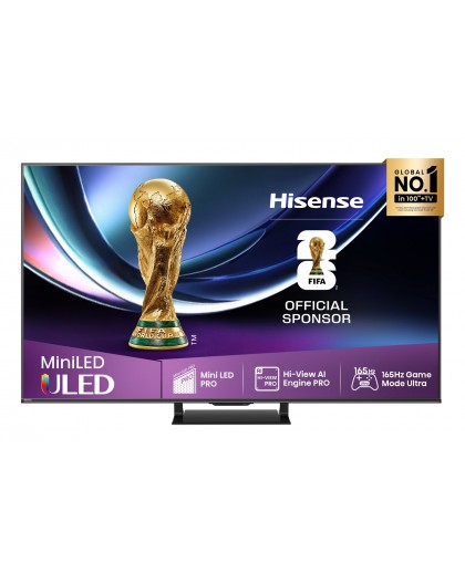 Hisense 75U7Q 190.5 cm (75") 4K Ultra HD Smart TV Wi-Fi Black 450 cd/m²