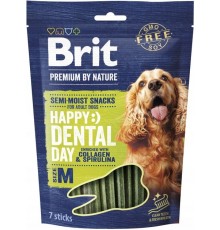 BRIT Premium Dog Snack Dental M - dog treat - 180g