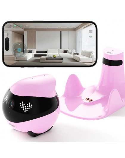 EnaBot EBO AIR 2 Home Mobile Robot (Pink)