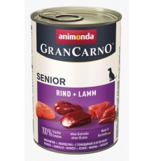 ANIMONDA GranCarno Senior Beef with lamb - wet dog food - 400g