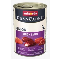 ANIMONDA GranCarno Senior Beef with lamb - wet dog food - 400g