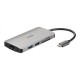 D-Link DUB-M810 - 8-in-1 USB-C Hub with HDMI/Ethernet/Card Reader/Power Delivery