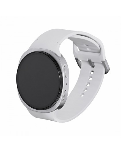 Samsung Galaxy Watch 8 3.81 cm (1.5") AMOLED 44 mm Digital 480 x 480 pixels Touchscreen Silver Wi-Fi GPS (satellite)