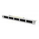 Digitus CAT 3 ISDN patch panel, unshielded, grey