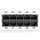 Digitus CAT 3 ISDN patch panel, unshielded, grey