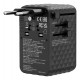 Verbatim Charge 'n' Travel 170W Universal Travel Adapter Black