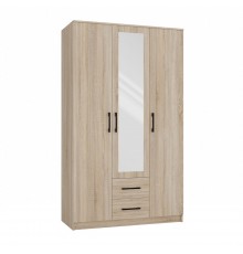 Topeshop ROMANA 120 SON L bedroom wardrobe/closet 6 shelves 3 door(s) Oak