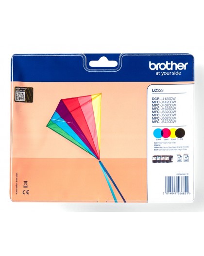 Brother Genuine LC223VALBP Ink Cartridge Multipack