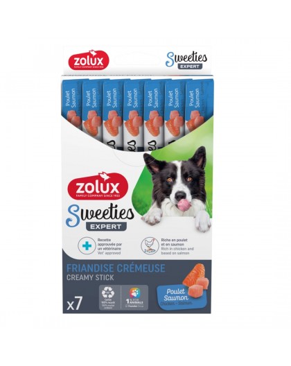 ZOLUX Sweeties with salmon and chicken - dog treat - 7x14g
