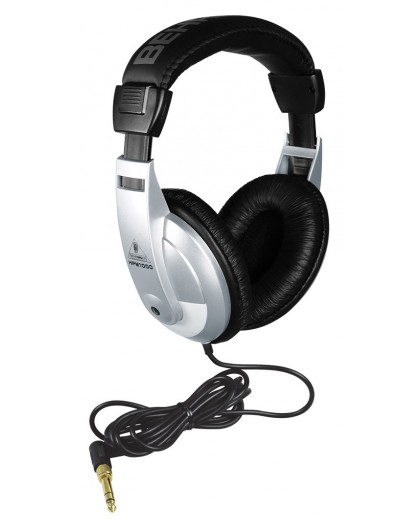 Behringer HPM1000 headphones/headset Wired Music Black, Silver