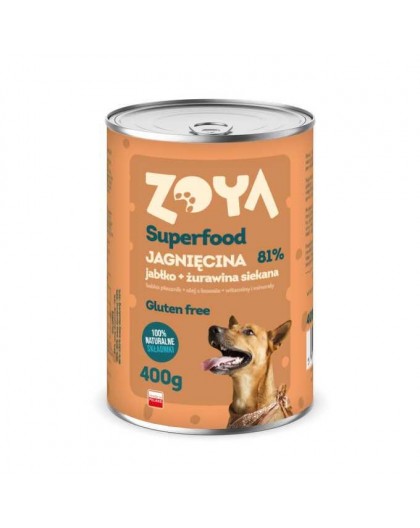ZOYA Superfood Lamb - wet dog food - 400g