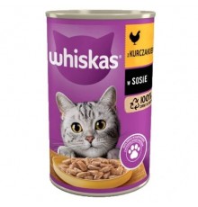 WHISKAS Chicken in sauce - wet cat food - 400g