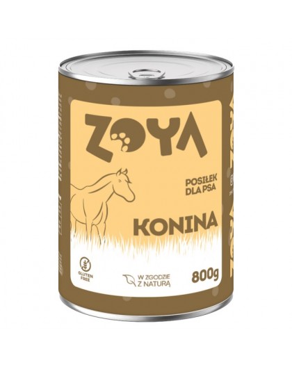 ZOYA Horse - wet dog food - 800g