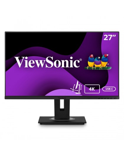 Viewsonic VG Series VG2756-4K computer monitor 68.6 cm (27") 3840 x 2160 pixels 4K Ultra HD LED Black