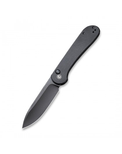 Knife CIVIVI Button Lock Elementum Black G10