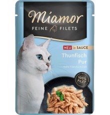 MIAMOR Fine Filets Tuna in sauce - wet cat food - 100g
