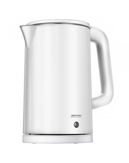 MPM Cordless kettle MCZ-105, white, 1.7 l