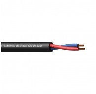 PROCAB CLS215-B2CA/3 – Loudspeaker cable - 2 x 1.5 mm2 - 16 AWG - EN50399 CPR Euroclass B2ca-s1b,d0,a1 100 m wooden reel