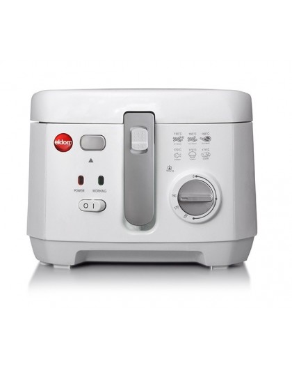 ELDOM FR18 freet Deep fryer 2.5 L Grey,White Stand-alone 1800 W