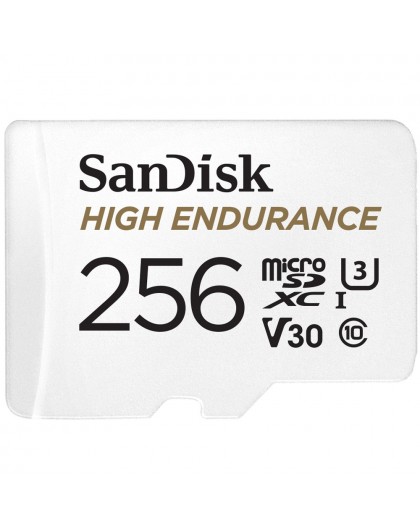 SanDisk High Endurance 256 GB MicroSDXC UHS-I Class 10