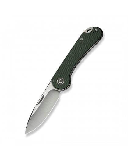 CIVIVI Elementum Slip Joint Knife Green Micarta