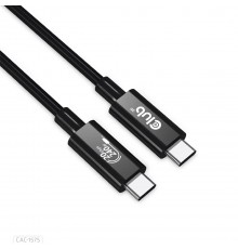 CLUB3D USB4 Gen2x2 Type-C Bi-Directional Cable 4K60Hz, Data 20Gbps, PD 240W(48V/5A) EPR M/M 2m