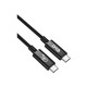 CLUB3D USB4 Gen2x2 Type-C Bi-Directional Cable 4K60Hz, Data 20Gbps, PD 240W(48V/5A) EPR M/M 2m