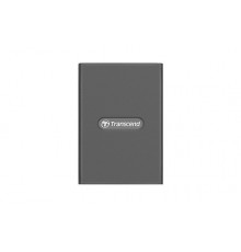 Transcend RDE2 card reader USB 3.2 Gen 2 Type-C Grey