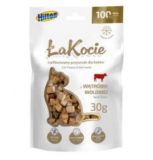 HILTON ŁaKocie Freeze dried beef liver - cat treats - 30g