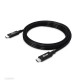 CLUB3D USB4 Gen2x2 Type-C Bi-Directional Cable 4K60Hz, Data 20Gbps, PD 240W(48V/5A) EPR M/M 2m