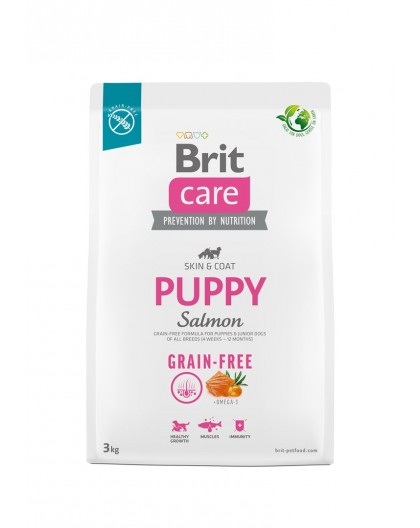 BRIT Care Puppy Salmon - dry dog food - 3 kg