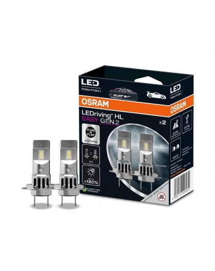 LED Bulb 2 pcs H7 12V 16W PX26D