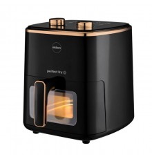 ELDOM FRITTA fat-free fryer capacity 5.0 l adjustable temp. clock 1500 W Single 5 L Stand-alone Hot air fryer Black