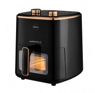 ELDOM FRITTA fat-free fryer capacity 5.0 l adjustable temp. clock 1500 W Single 5 L Stand-alone Hot air fryer Black