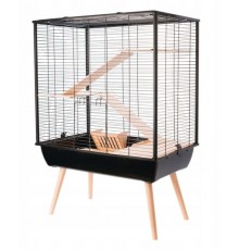 Zolux Cage Neo Cozy Large Rodents H80, black color