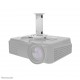 Neomounts BEAMER-C80WHITE Beamer ceiling mount - h 13-20 cm - full motion