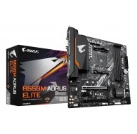 GIGABYTE B550M AORUS ELITE Motherboard - AMD Ryzen 5000 CPUs, 5+3 Phases VRM, up to 4733MHz DDR4, 1xPCIe 4.0 + 1xPCIe 3.0 M.2, 1
