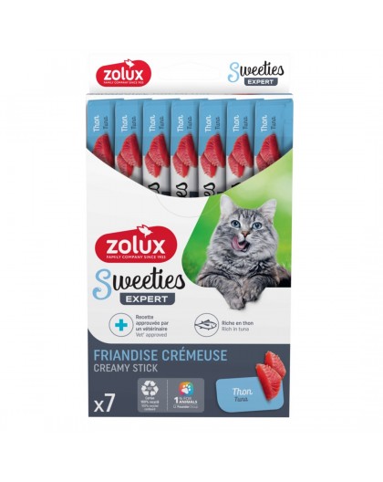 ZOLUX Sweeties with tuna - cat treats - 7x14g