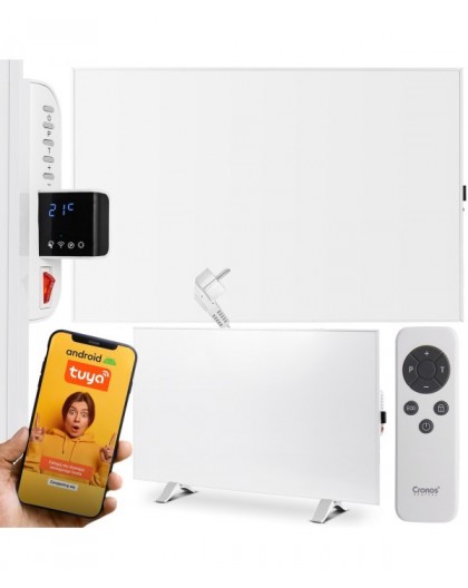 Cronos Synthelith Pro CRP-500TWP 500W white infrared heater with WiFi and remote control